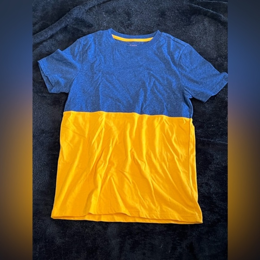 Cat & Jack Boys Sz L (12/14) Short Sleeve Shirt
